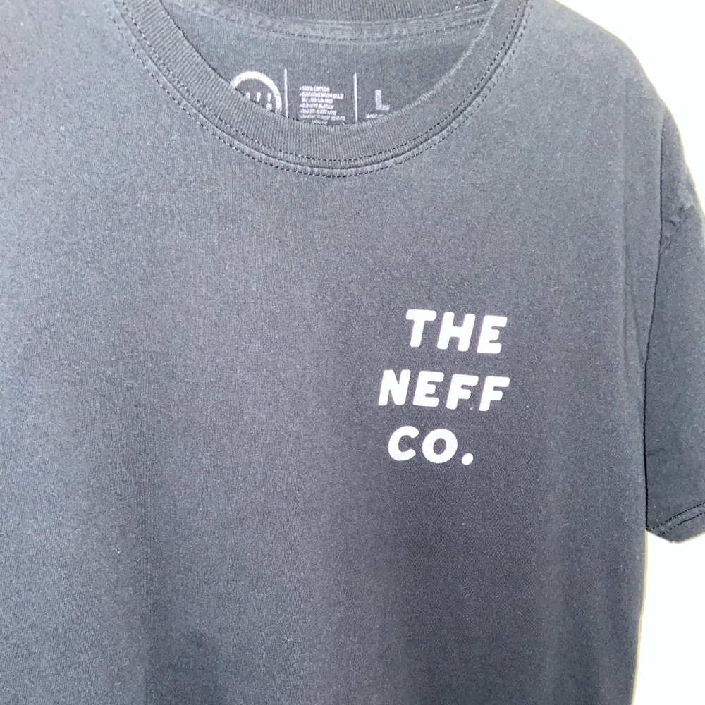 NEFF black graphic shirt